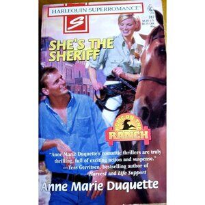 Harlequin Paperback Book She's the Sheriff Home on the Ranch Superromance #787